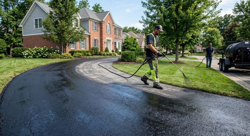 Driveway Sealcoating in Greenville, SC