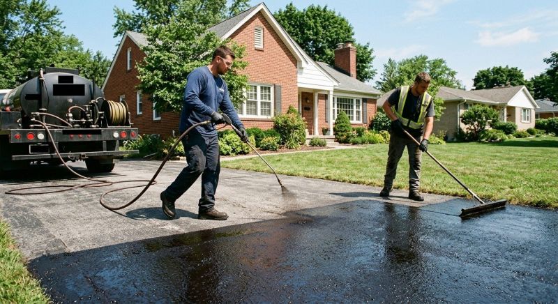 Residential Blacktop Sealing in San Antonio, TX